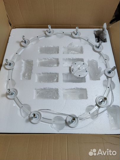 Подвесная люстра 10 ангелов и свечей