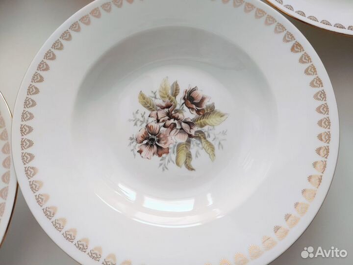 Фарфоровый столовый сервиз Моritz Zdеkаuеr Чехия