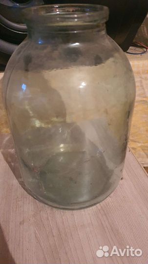 Банка стеклянная 3 л, 10л, 20 л