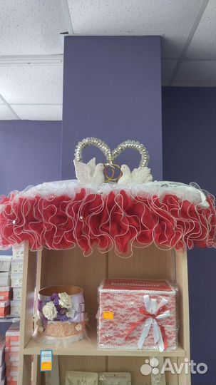 Кольца на машину свадебные