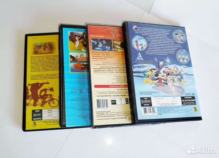 DVD мультфильмы