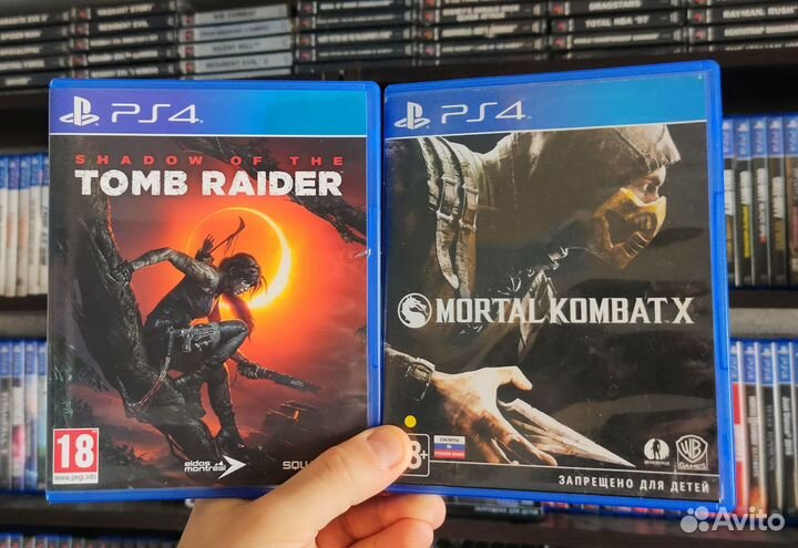 Shadow of the Tomb Raider, Mortal Kombat XL, PS4