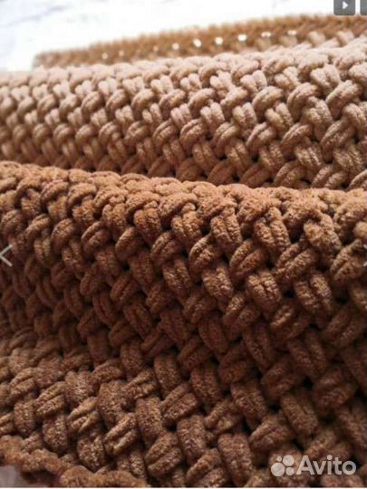 Мягкий плед своими руками