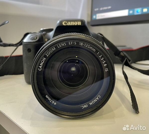 Зеркальный фотоаппарат canon 600d 18-135