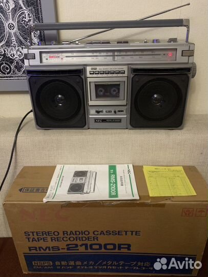 Японский магнитофон. Лютый винтаж