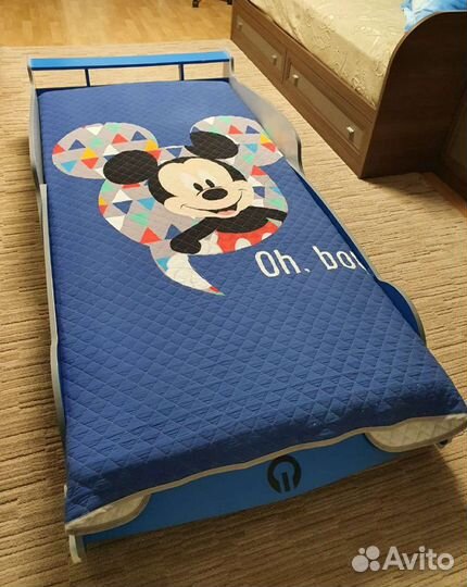 Детская кровать машина бу