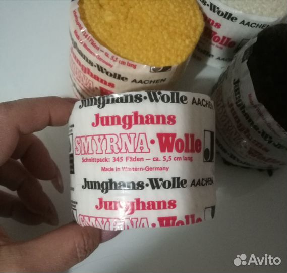 Пряжа шерсть ковровая