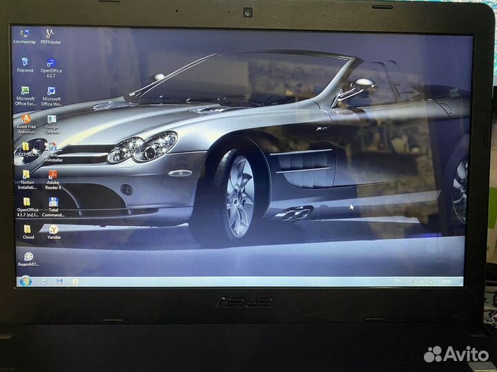 Ноутбук asus X401A в хорошем состоянии