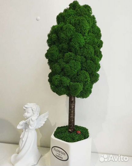 Эко-дерево из стабилизированного мха