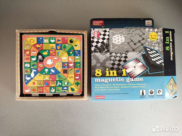 8 в 1: магнитная игра