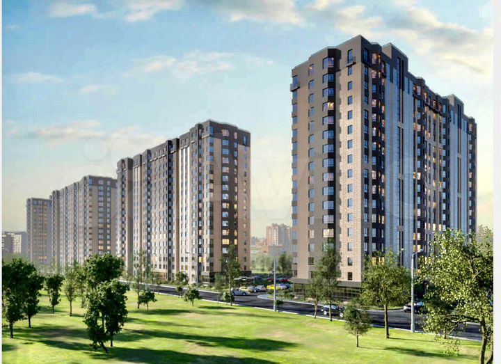 3-к. квартира, 81,5 м², 4/16 эт.