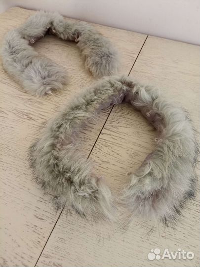 Воротник из натурального меха