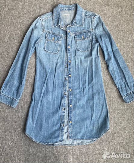 Джинсовое платье gap