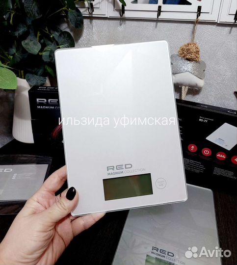 Весы кухонные RED магнит новые 8кг
