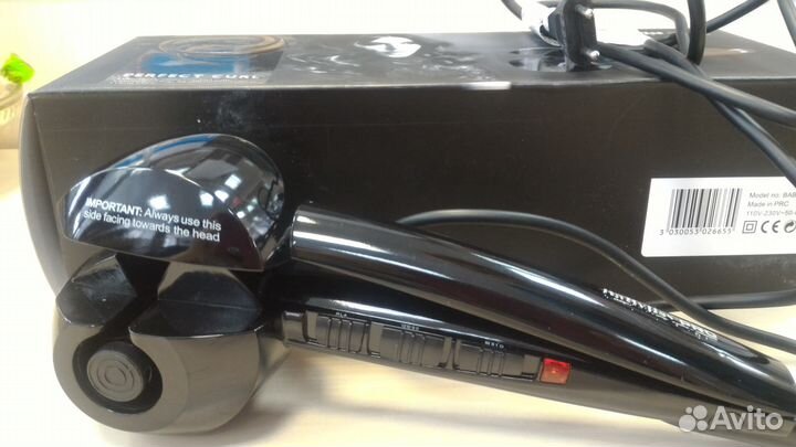 BaByliss PRO плойка для локонов