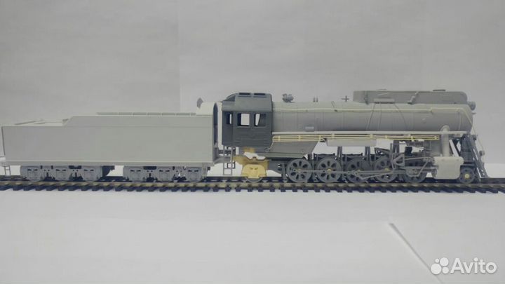 Кит для сборки модели паровоза Лв