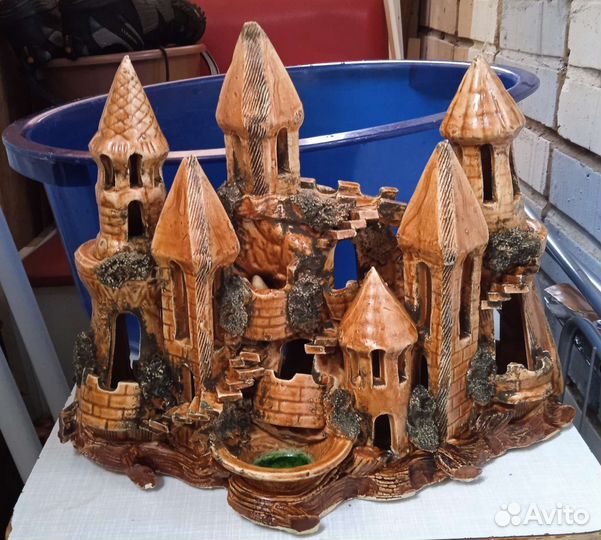 Замок украшение для аквариума