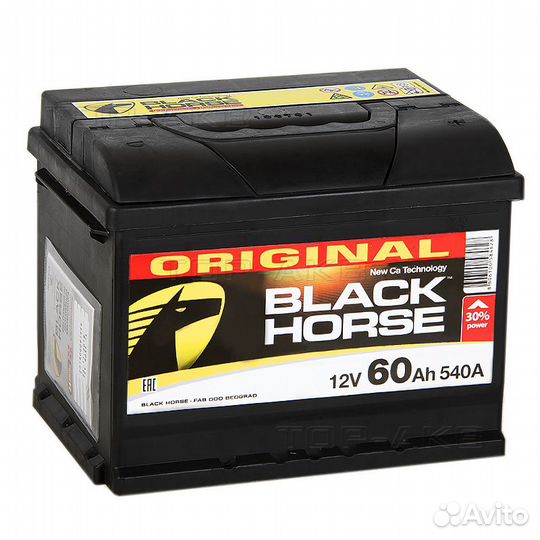 Аккумуляторы Black Horse 60Ah