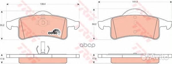 Колодки beijing benz (bbdc) jeep 4700 4.7 Приво