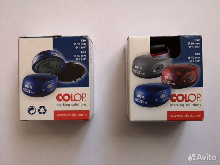 Оснастка полуавтоматическая Colop stamp mouse R 40