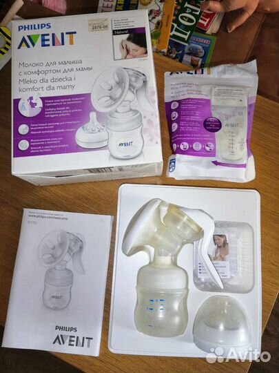 Молокоотсос avent ручной