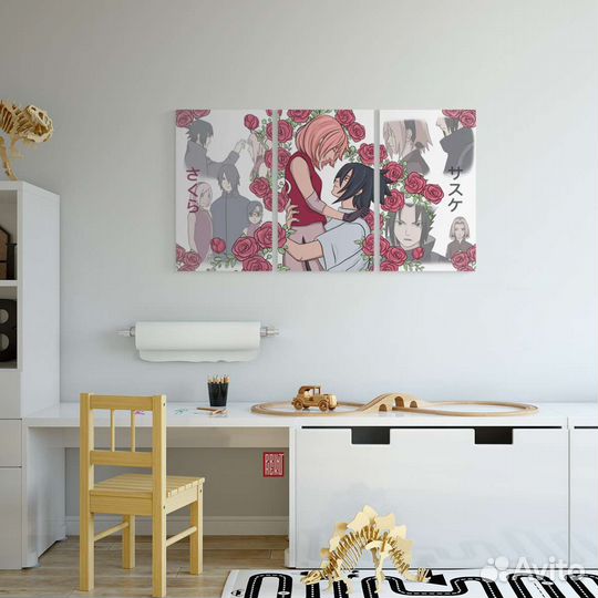 Модульная картина, аниме Наруто