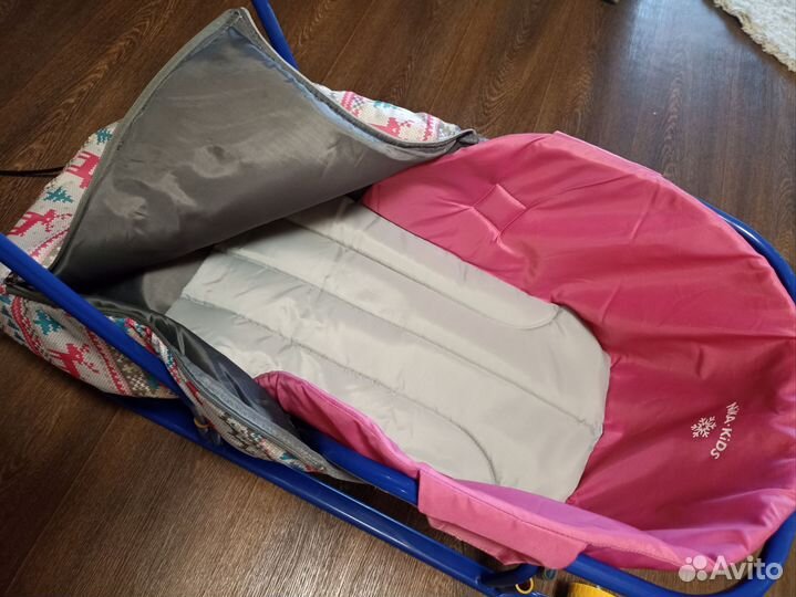 Санки с чехлом новые