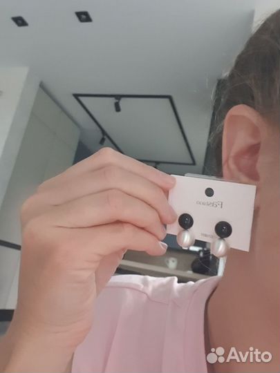 Серьги с жемчугом