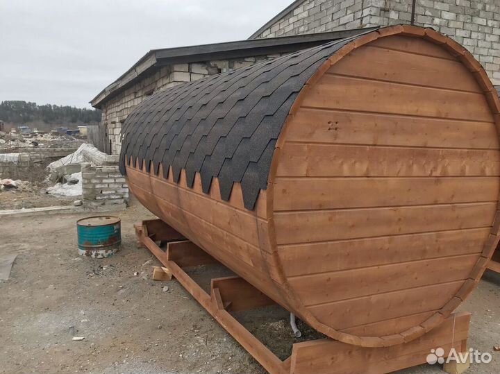 Бани-бочки с доставкой