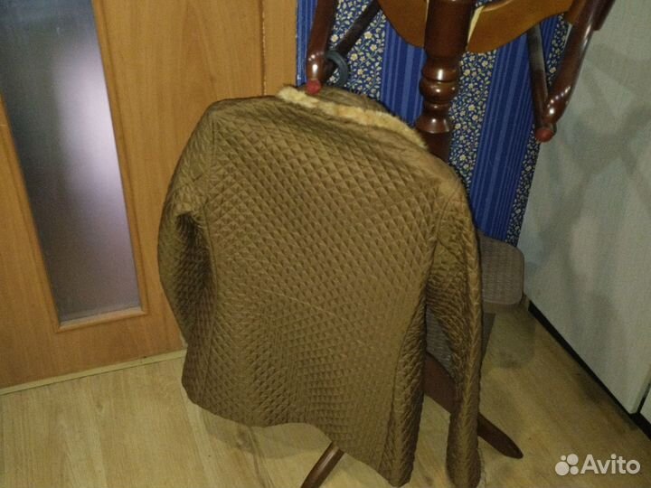 Куртка пиджак с натуральным мехом