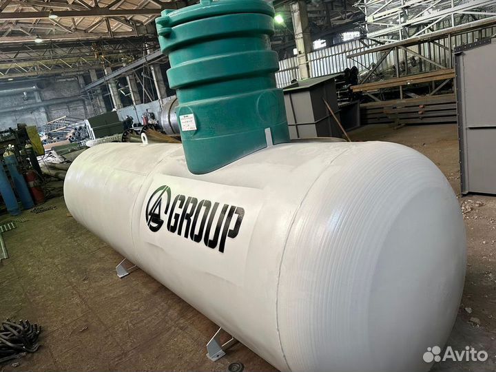 Газгольдер 900л, автономное газоснабжение