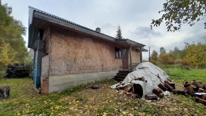 Дом 52,8 м² на участке 24,6 сот.