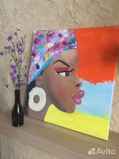 Картина Афро
