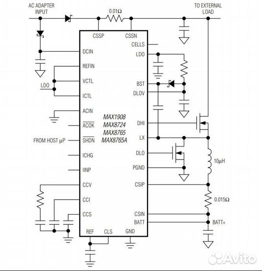 Микросхема MAX8724