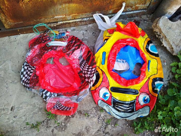 Надувные игрушки для плавания(много).Песочный наб