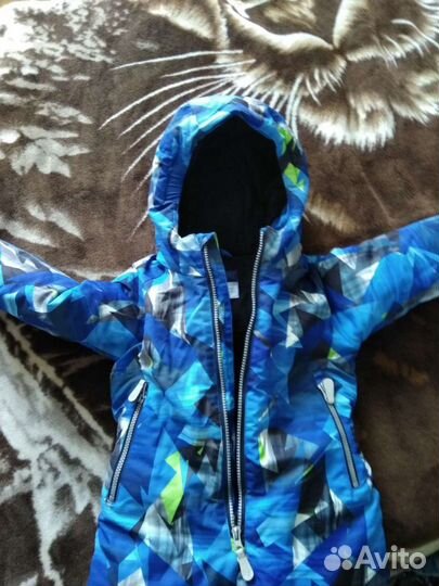 Зимний комбинезон для мальчика 98