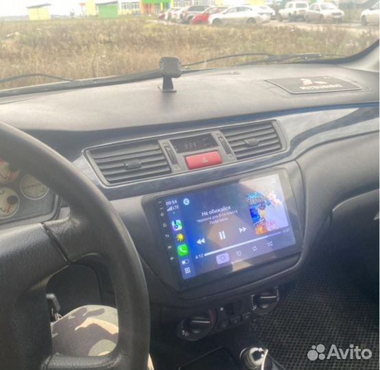 Рамка под магнитолу 9 дюймов лансер 9