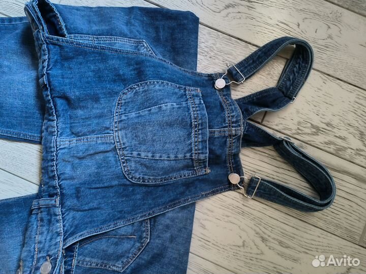 Джинсовый комбинезон green coast