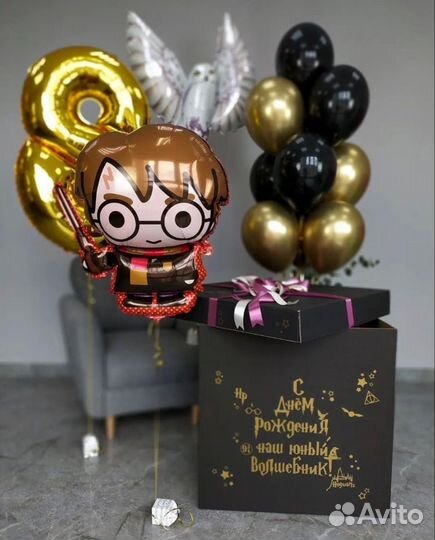 Сюрприз с воздушными шарами