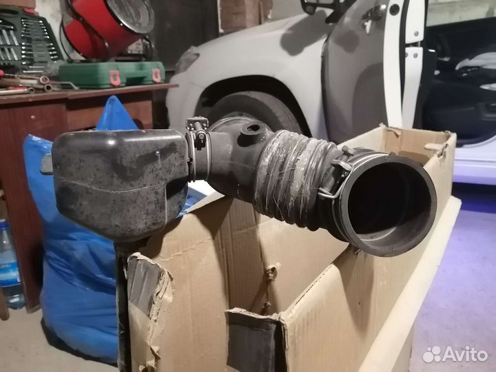 Воздуховод дросельной заслонки Прадо 120