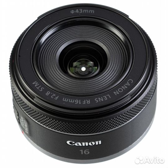 Объектив Canon RF 16mm f/2.8 STM