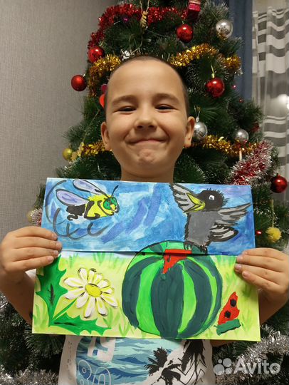 Рисунок в садик, в школу