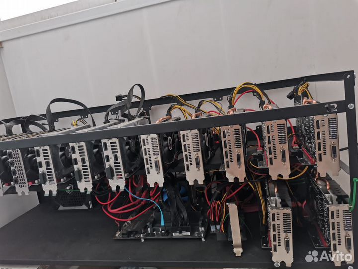 Продам риг 14 карт (420Мх - не менее)