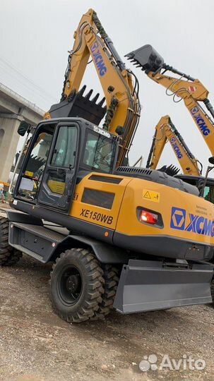 Колёсный экскаватор XCMG XE150WD, 2023