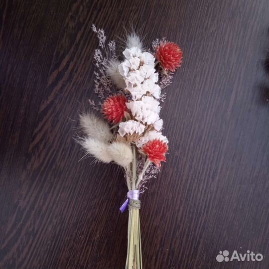 Букеты сухоцвет мини