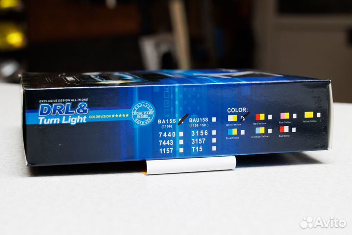 LED DRL в поворотник P21 (1156)