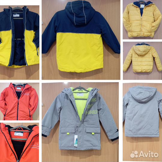 Верхняя одежда для мальчиков 110-116