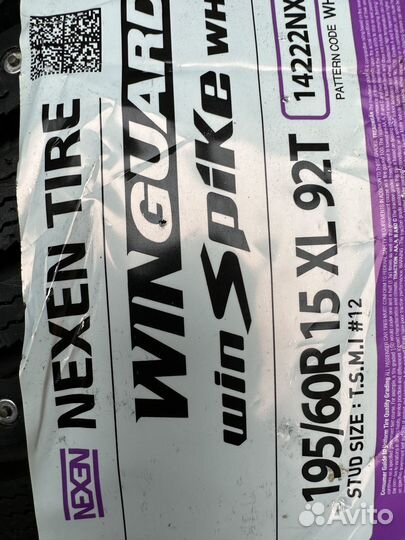 Nexen Winguard WinSpike WH62 195/60 R15 92T