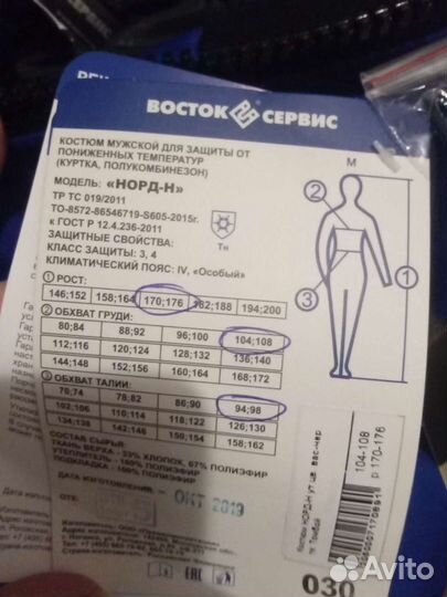 Спецодежда зимняя