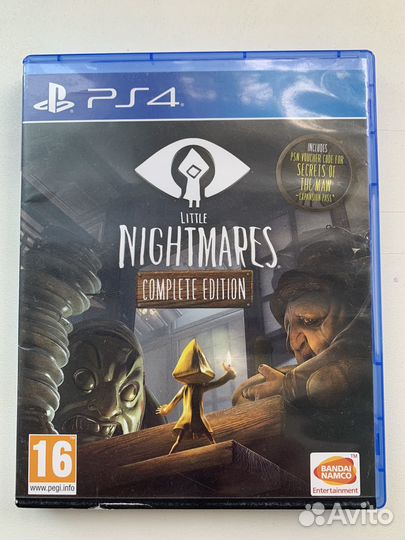 Little nightmares ps4 диск